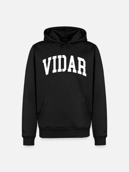 Vidar - Men’s Premium Organic Hoodie - black