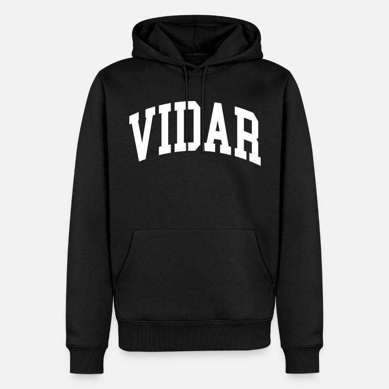 Vidar - Men’s Premium Organic Hoodie - black