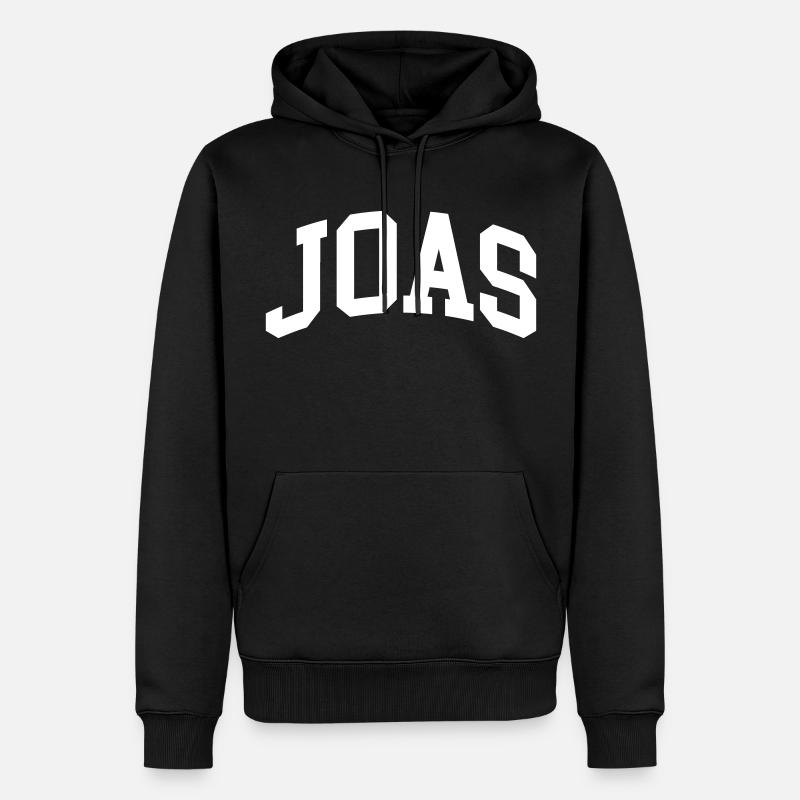Jacobs - Sweat à capuche Premium bio Homme - noir