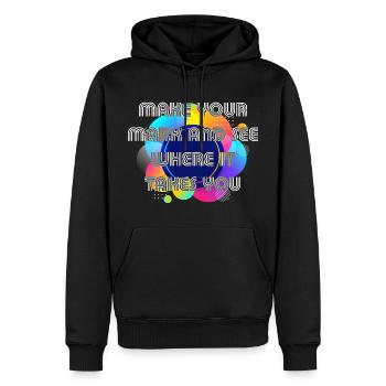 Faites votre marque et voyez où cela vous mèneChilds - Sweat à capuche Premium bio Homme - noir - Devant - Nico (187cm)