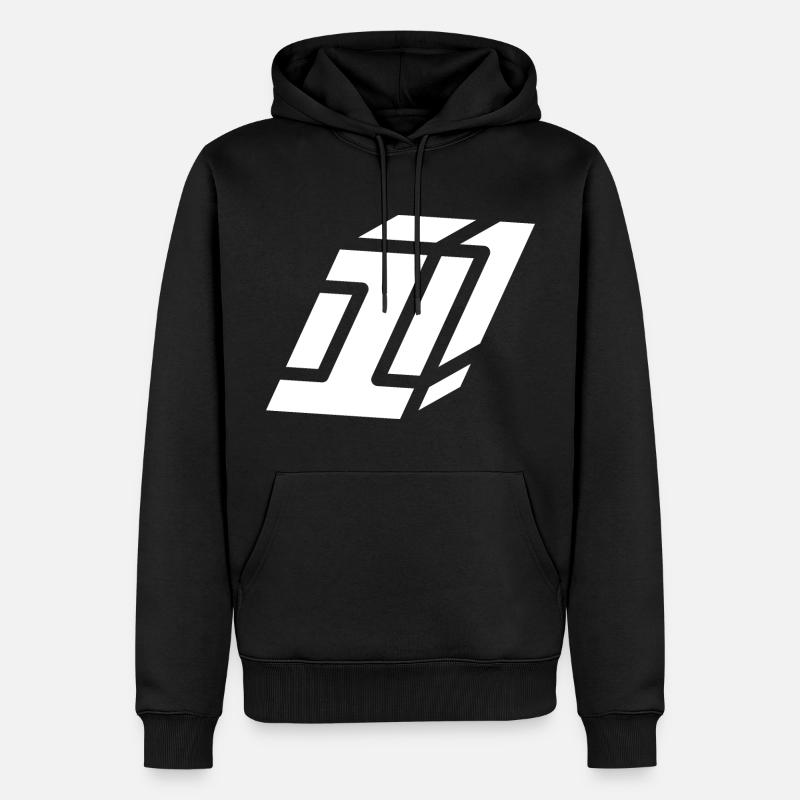 Résumé numéro 1 | Premier - Sweat à capuche Premium bio Homme - noir