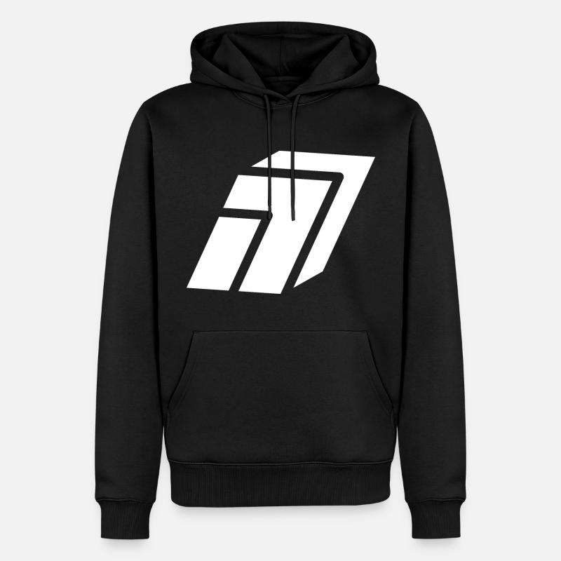 Résumé numéro 7 - Sweat à capuche Premium bio Homme - noir