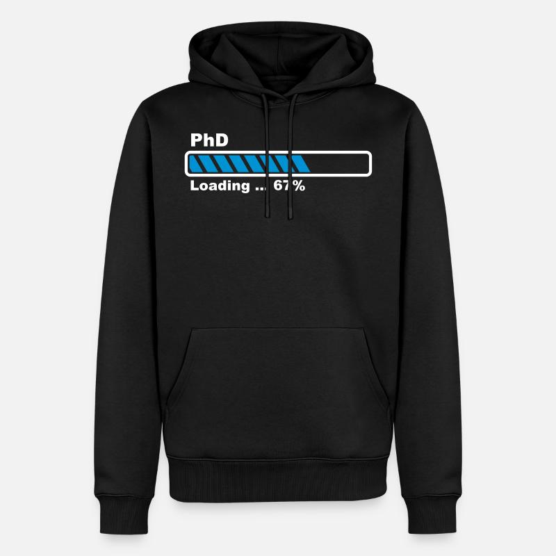 PhD barre loading - Sweat à capuche Premium bio Homme - undefined