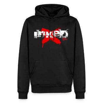 Inked Tattoo Spray Graffiti - Männer Premium Bio Hoodie - Schwarz - Vorne - Nico (187cm)