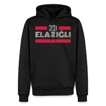 Elazig 23 Türkei Turkiye Geschenk Urlaub TR Türk - Männer Premium Bio Hoodie - Schwarz - Vorne - Nico (187cm)