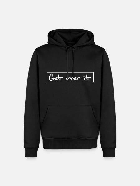 Leichtathletik Sport Athletics Hürdenlauf - Männer Premium Bio Hoodie - Schwarz