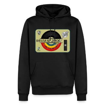 2006 birthday 16 years 16th anniversary retro release - Men’s Premium Organic Hoodie - black - Front - Nico (187cm)