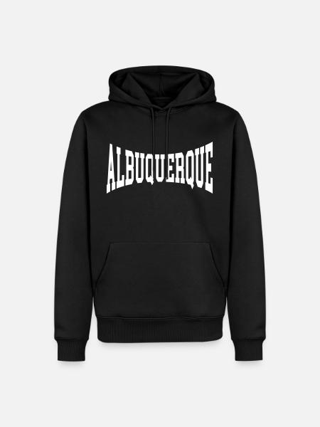 Albuquerque - Men’s Premium Organic Hoodie - black