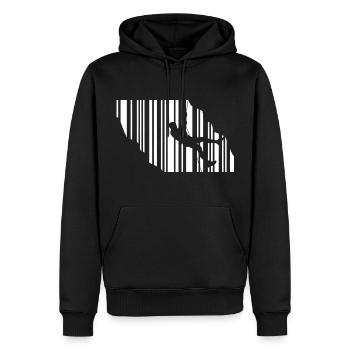 canyoning canyoneer - Männer Premium Bio Hoodie - Schwarz - Vorne - Nico (187cm)