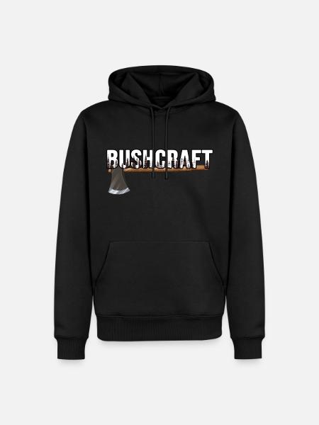 bushcraft outdoor survival - Men’s Premium Organic Hoodie - black