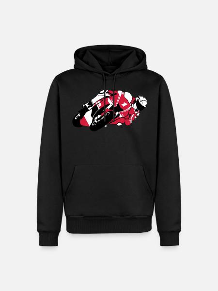 Moto-GP - Men’s Premium Organic Hoodie - black