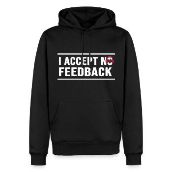 DJ Audio Sound Engineering Disco Music - Men’s Premium Organic Hoodie - black - Front - Nico (187cm)