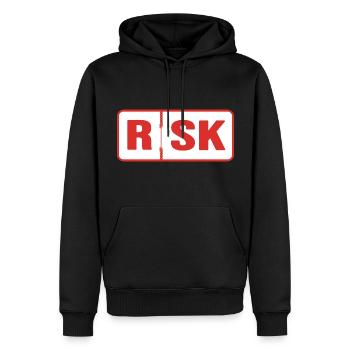 Klettern Alpinist Bergsteiger alpin Kletterseil - Männer Premium Bio Hoodie - Schwarz - Vorne - Nico (187cm)