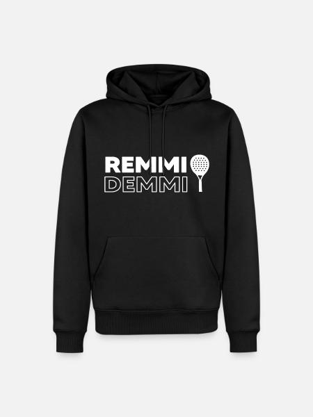 Padeltennis Padel Padeltennisspieler - Männer Premium Bio Hoodie - Schwarz