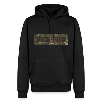 camoflage flecktarn bushcraft armee biwak - Männer Premium Bio Hoodie - Schwarz - Vorne - Nico (187cm)