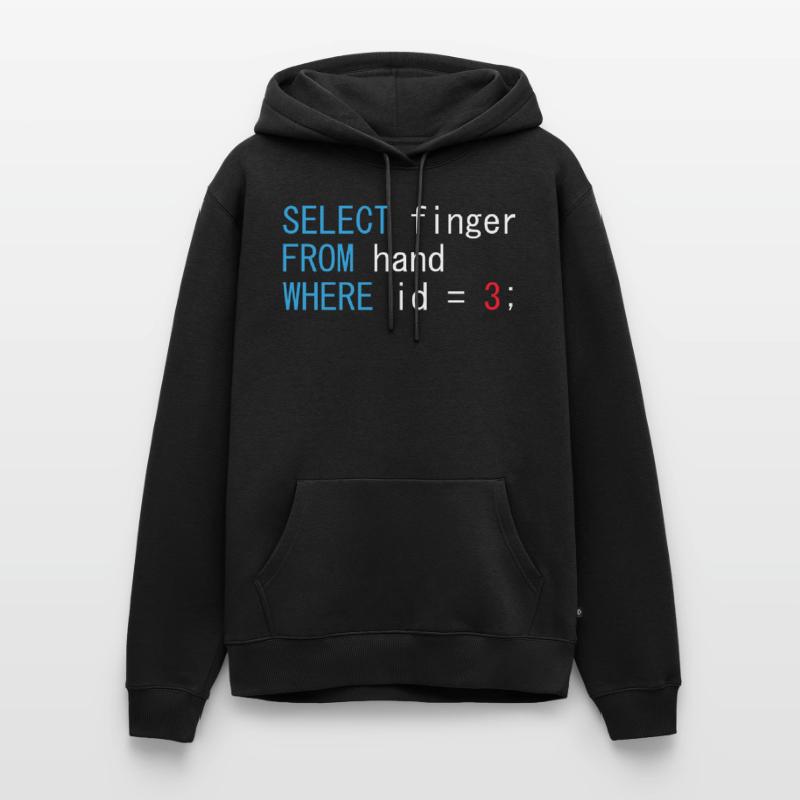 Developer computer scientist databases gift Men’s Premium Organic Hoodie