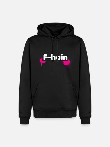F-Hain Berlin - Men’s Premium Organic Hoodie - black