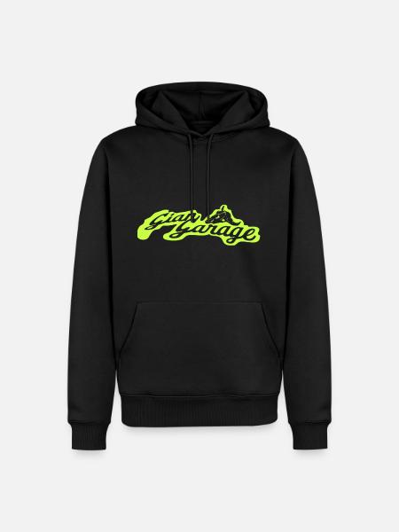 GIAN GARAGE CLASSIC - Men’s Premium Organic Hoodie - black