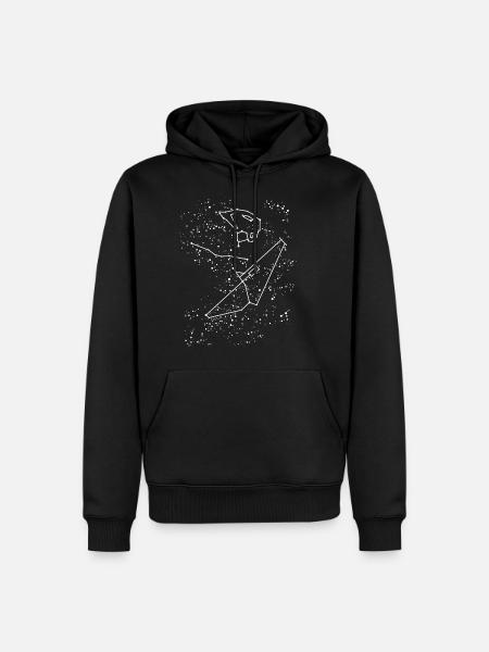 MTB CONSTELLATION - Men’s Premium Organic Hoodie - black