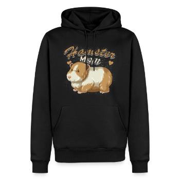 Hamster Maman Animaux Cadeau Animal Love Sweet - Sweat à capuche Premium bio Homme - noir - Devant - Nico (187cm)