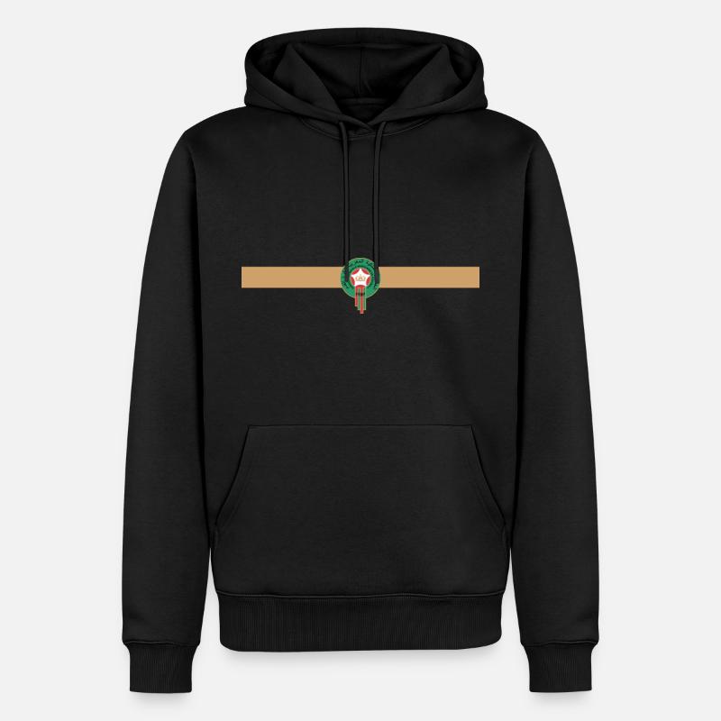 Almountakhab - Sweat à capuche Premium bio Homme - noir