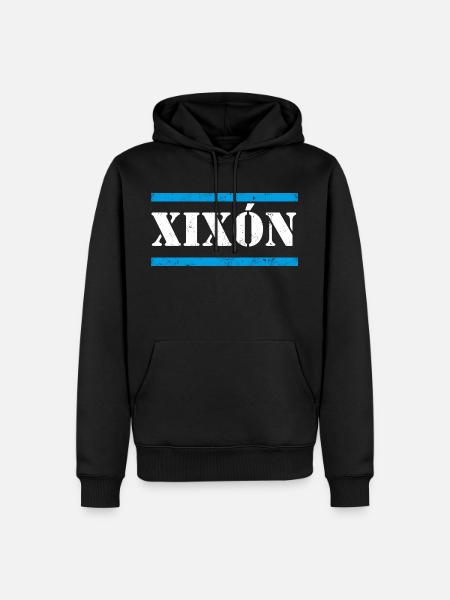 Xixón (Gijón) - Men’s Premium Organic Hoodie - black