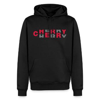 | cerises machine bandit casino slot - Sweat à capuche Premium bio Homme - noir - Devant - Nico (187cm)