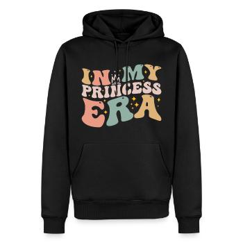 In My Princess Era | Princess Girls Kids Youth - Sweat à capuche Premium bio Homme - noir - Devant - Nico (187cm)