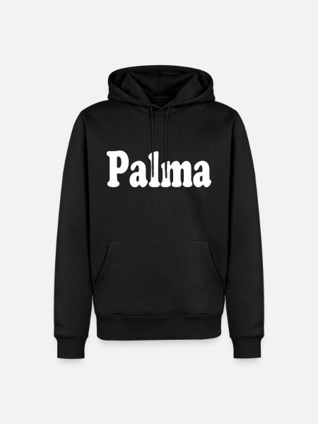 PALMA - Men’s Premium Organic Hoodie - black