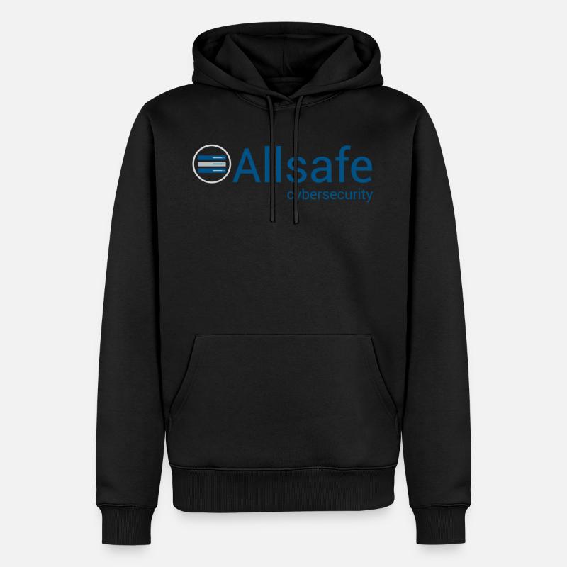 Mr Robot - Allsafe Cybersecurity - Männer Premium Bio Hoodie - Schwarz