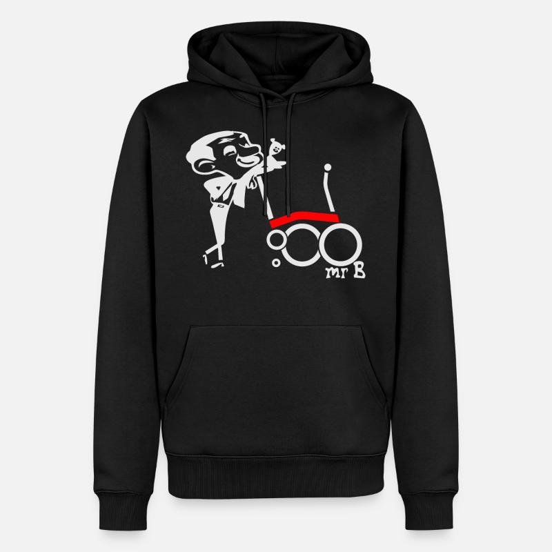 WETTBEWERB X Brompton Mr. B - Männer Premium Bio Hoodie - Schwarz