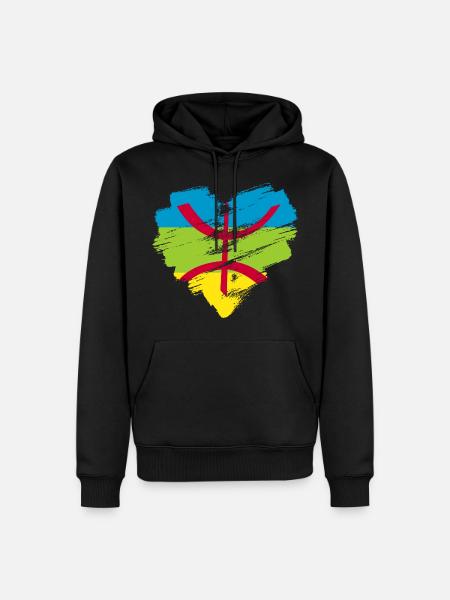 Amazigh - Men’s Premium Organic Hoodie - black