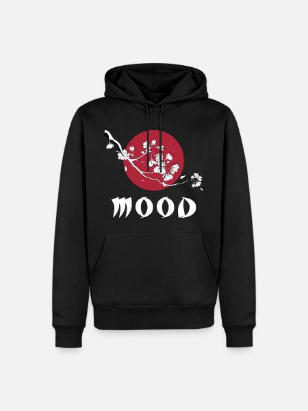 MOOD - Men’s Premium Organic Hoodie - black