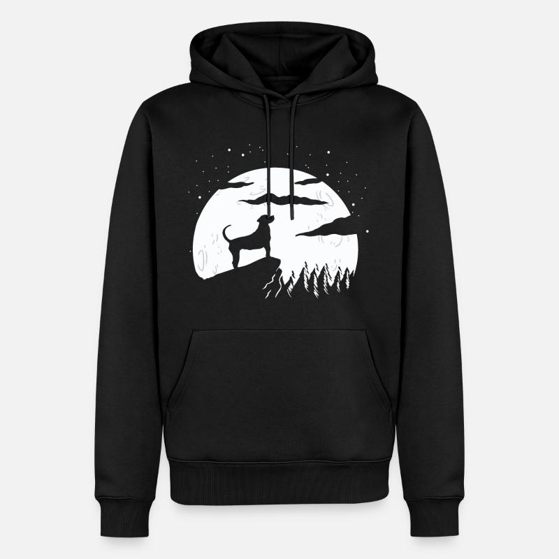 Brindle du Tennessee - Sweat à capuche Premium bio Homme - noir