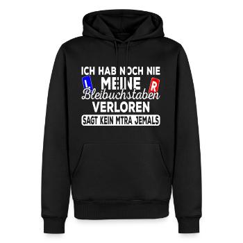 MTRA Medizinisch-Technischer Radiologie Mta - Männer Premium Bio Hoodie - Schwarz - Vorne - Nico (187cm)