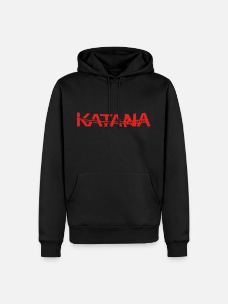 Katana - Männer Premium Bio Hoodie - Schwarz