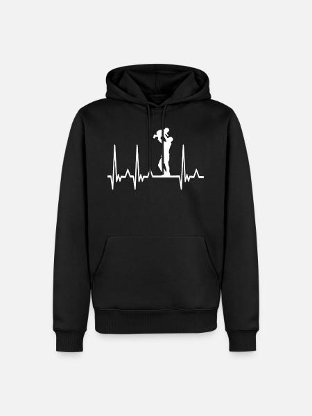 DAD - Men’s Premium Organic Hoodie - black