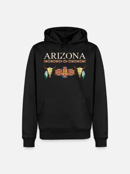 Arizona T-Shirt - Sweat à capuche Premium bio Homme - noir