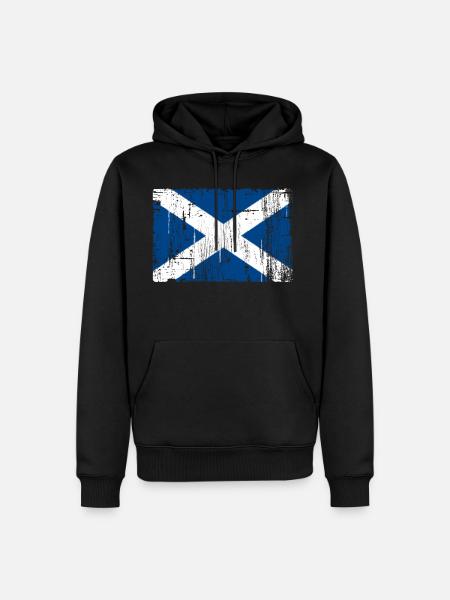 Scotland - Men’s Premium Organic Hoodie - black