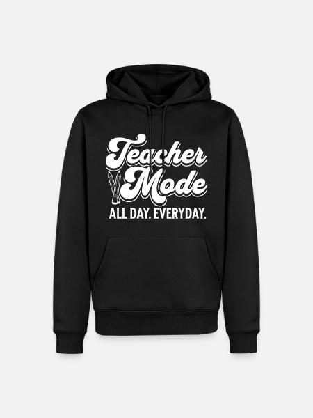 Mode Enseignant Humour De Prof - Sweat à capuche Premium bio Homme - noir