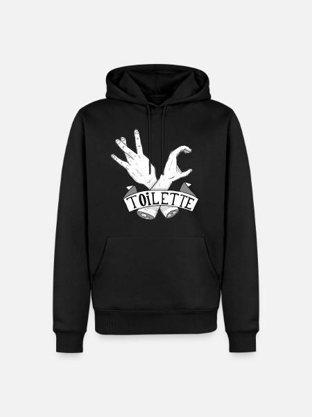 Approximative Translation # 3 - Men’s Premium Organic Hoodie - black