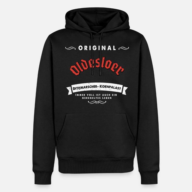 palais de maïs - Sweat à capuche Premium bio Homme - noir