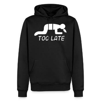 Alkohol Party Kater Geschenk für Partygänger - Männer Premium Bio Hoodie - Schwarz - Vorne - Nico (187cm)