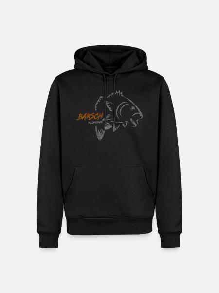 Perch Whisperer - Perch Fishing - Men’s Premium Organic Hoodie - black