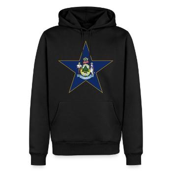 Maine Fan T-Shirt – Parfait pour les fans ! - Sweat à capuche Premium bio Homme - noir - Devant - Nico (187cm)