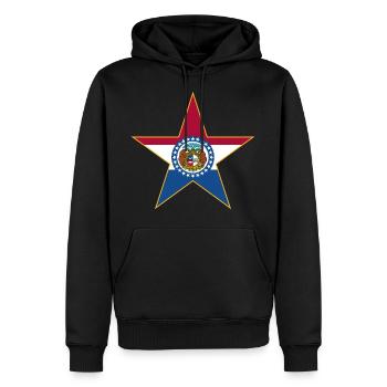 Missouri Fan T-Shirt – Must-Have pour les fans ! - Sweat à capuche Premium bio Homme - noir - Devant - Nico (187cm)