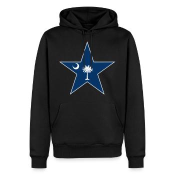 T-shirt de fan de Caroline du Sud – Pour les vrais fans ! - Sweat à capuche Premium bio Homme - noir - Devant - Nico (187cm)