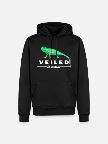Baby Veiled Chameleon Reptile Owner - Men’s Premium Organic Hoodie - black