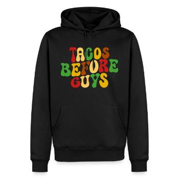 Tacos Before Guys Comedy Tacos - Männer Premium Bio Hoodie - Schwarz - Vorne - Nico (187cm)