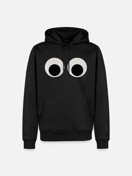 Wackelaugen - Men’s Premium Organic Hoodie - black